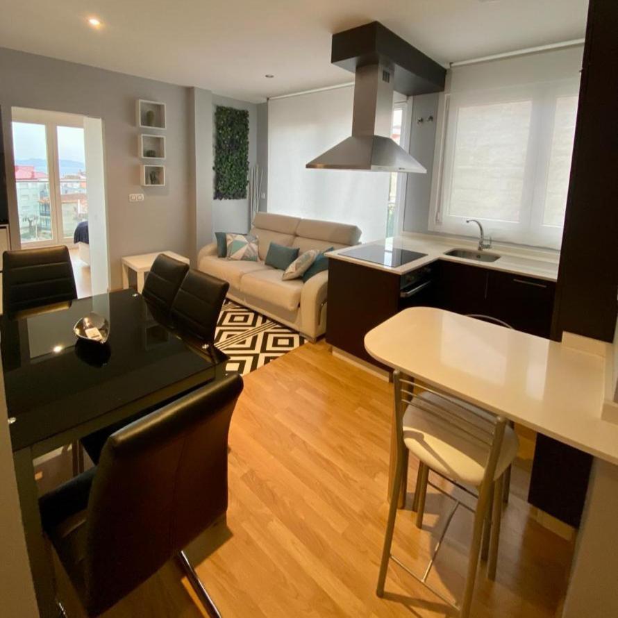 Precioso Apartamento En Sanxenxo Bagian luar foto